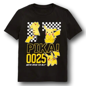 Kids Pikachu "Gotta Catch Em All" Pokemon Graphic T-Shirt - Size XL 14/16 - NWT
